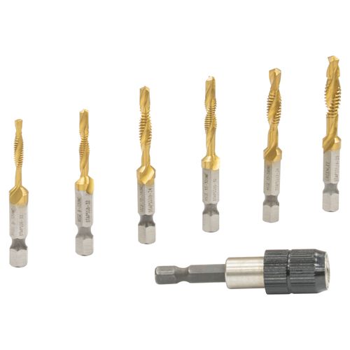 Main product image of Drill/Tap Bit Kit for Stainless Steel, Standard (7 Piece)
