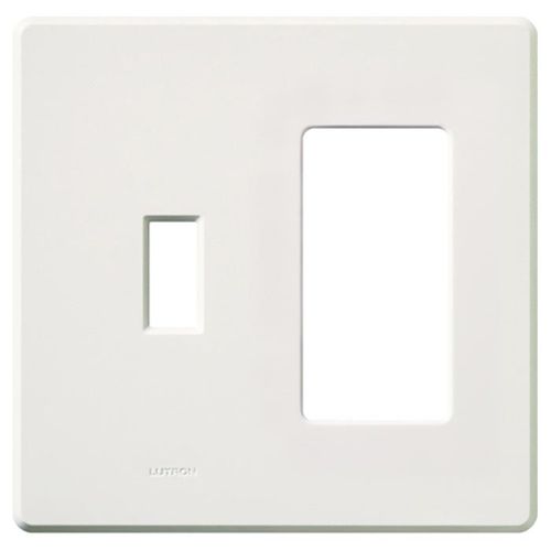 Main product image of Fassada 2-Gang Traditional Wall Plate (White)
