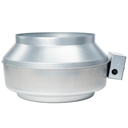 Main product image of FG Series Round Inline Exhaust Fan, 12" Duct, EC Motor (633 CFM)