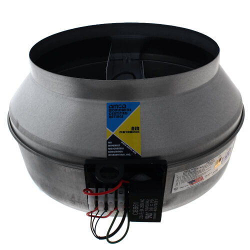 FG Series Round Inline Exhaust Fan, 12" Duct (940 CFM)