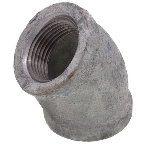 Main product image of 1" Galv 45° Elbow, Class 150