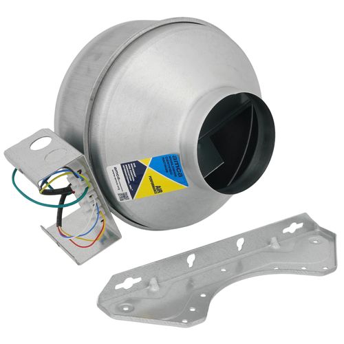 FG Series Centrifugal Duct Fan, 4" Duct (160 CFM)