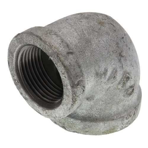 1-1/4" x 1" Galv 90-Degree Elbow