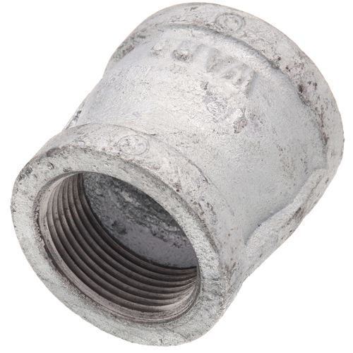 Main product image of 1-1/2" x 1-1/4" Galv Pipe Coupling, Class 150