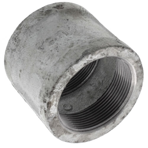 1/2" x 1/8" Galv Pipe Coupling