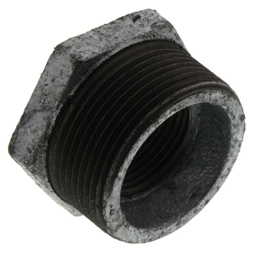 Main product image of 1-1/2" x 1" Galv Hexagon Bushing, Class 150