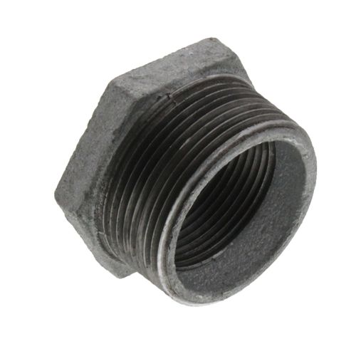 Main product image of 1-1/2" x 1-1/4" Galv Hexagon Bushing, Class 150
