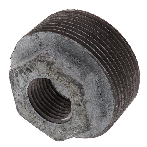 Main product image of 1-1/2" x 1/2" Galv Hexagon Bushing, Class 150