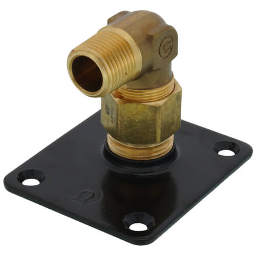 Main product image of 1/2" 90-Degree AutoFlare Flange Elbow