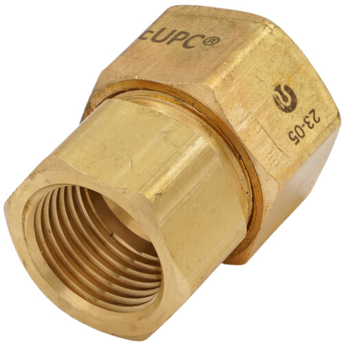 Main product image of 1/2" Brass AutoFlare Female Straight Brass Adapter