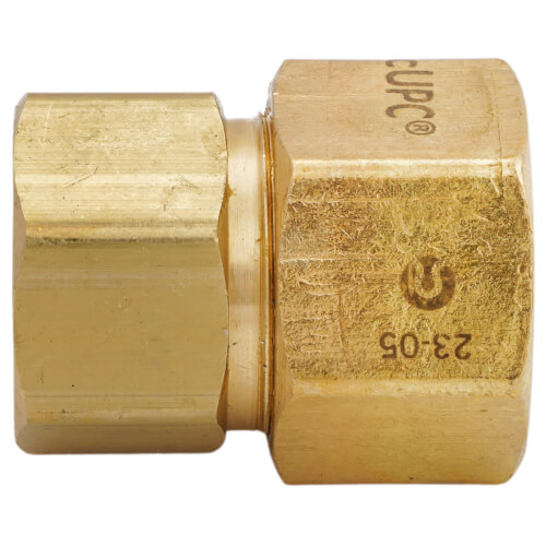 Main product image of 1/2" Brass AutoFlare Female Straight Brass Adapter