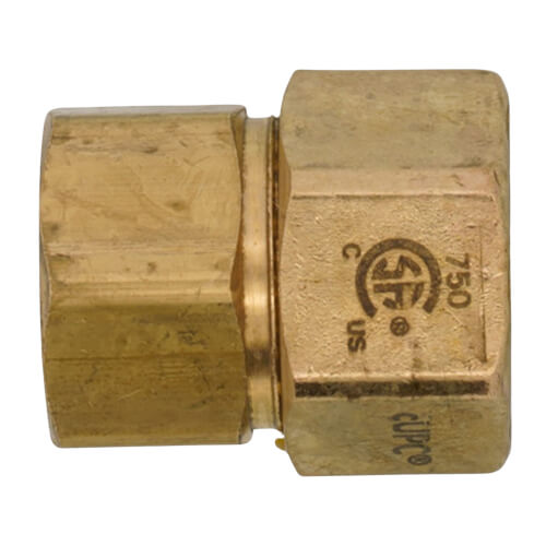 Main product image of 3/4" Brass AutoFlare Female Straight Brass Adapter