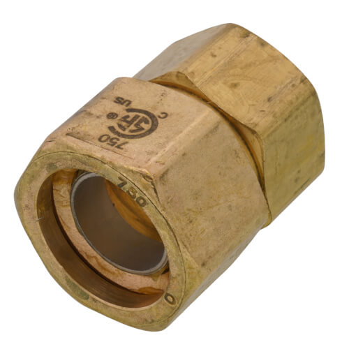 Main product image of 3/4" Brass AutoFlare Female Straight Brass Adapter
