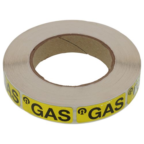 Main product image of Gas Labels (500 Labels Per Roll)