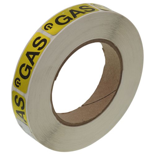Main product image of Gas Labels (500 Labels Per Roll)