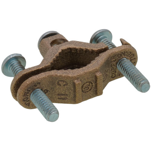 Main product image of 3/8", 1/2" TracPipe and 1/2", 3/4", 1" IPS Brass Bonding Clamp