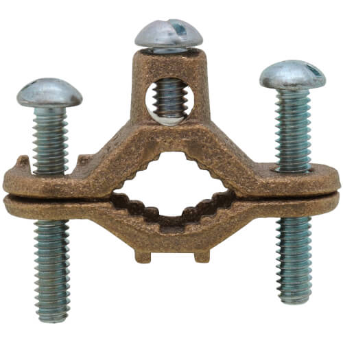 Main product image of 3/8", 1/2" TracPipe and 1/2", 3/4", 1" IPS Brass Bonding Clamp