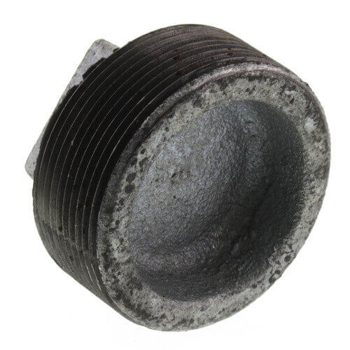 2-1/2" Galv Regular Cored Plug