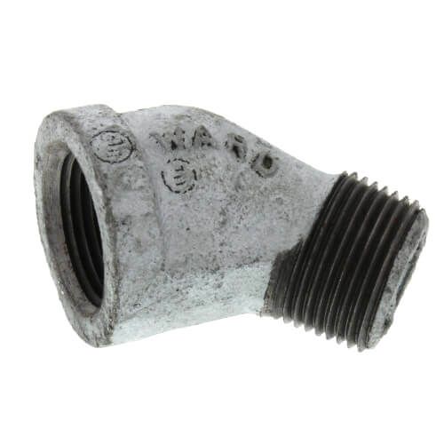 Main product image of 3/8" Galv 45° Street Ell, Class 150