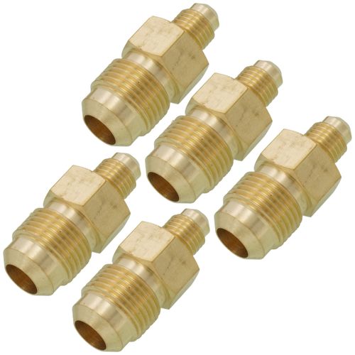 Main product image of 1/2" MNPT - 1/4" MNPT Flare Connector (Pack of 5)