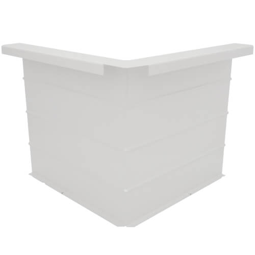 Main product image of Inside Corner for UF-4 Baseboard (White)