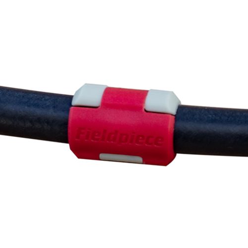 HR1XR 1/4" x 8" Length Ball Valve Refrigerant Hose A2L Adapter Extension (Black w Tag)