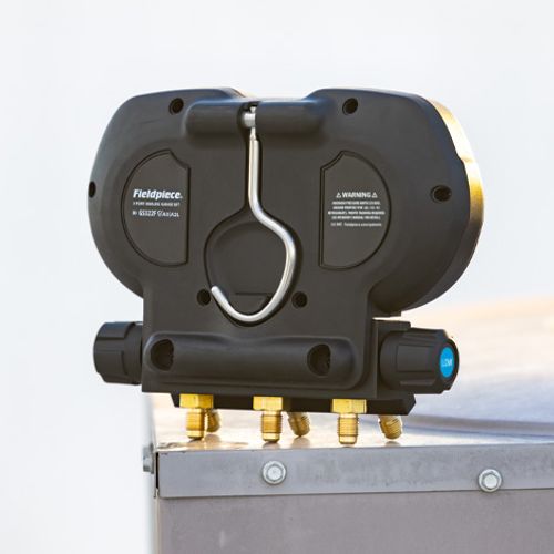 Main product image of GS334F, 3-Port Analog Gauge Set Manifold, (R134A, R404A, R407C, R448A)