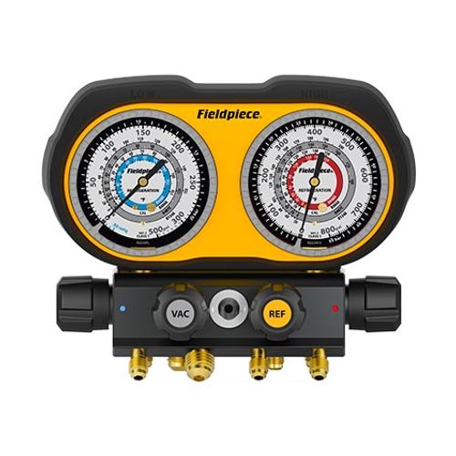 Main product image of GS434F, 4-Port Analog Gauge Set Manifold, (R134A, R404A, R407C, R448A)