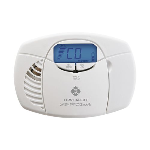 Main product image of Battery-Operated Carbon Monoxide Alarm w/ Backlit Digital Display