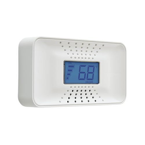 Main product image of Carbon Monoxide Alarm w/ 10-Year Battery & Digital Temperature Display
