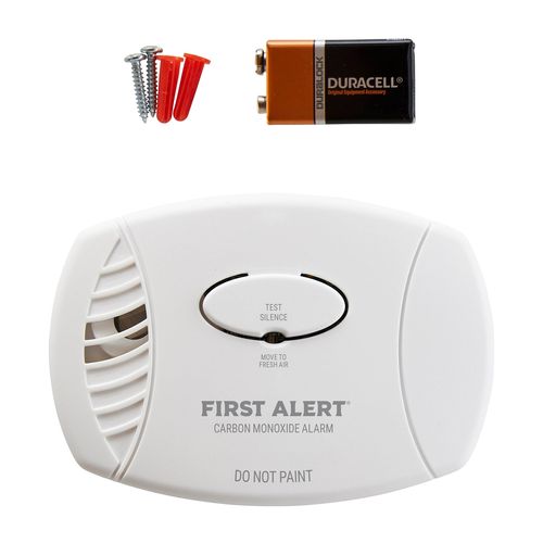Main product image of Battery-Operated Carbon Monoxide Alarm w/ 9V Alkaline Battery, CO7B01