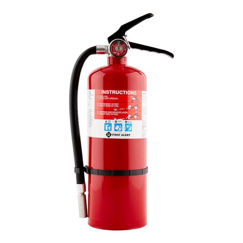 Main product image of HOME2 Rechargeable Fire Extinguisher UL Rated 2-A:10-B:C (Red)