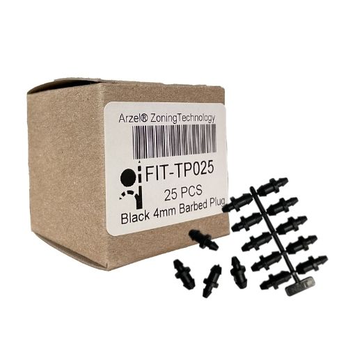 Main product image of Black Plug Fittings (Box of 25)