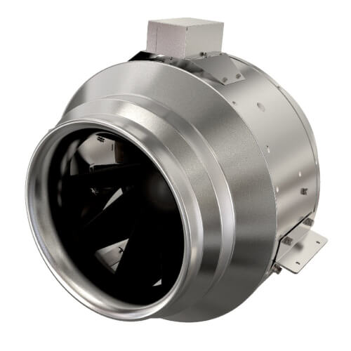 Main product image of FDK Series Round Inline Mixed Flow Centrifugal Fan, 20" Duct, 230-460V (6,291 CFM)