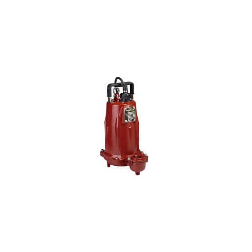 Main product image of 2 HP C.I. Manual Submersible Effluent Pump - 208/230v - 25ft Cord