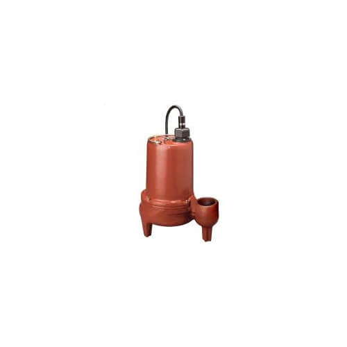 1/2 HP C.I. Manual Submersible Effluent Pump - 115v - 25 ft Cord