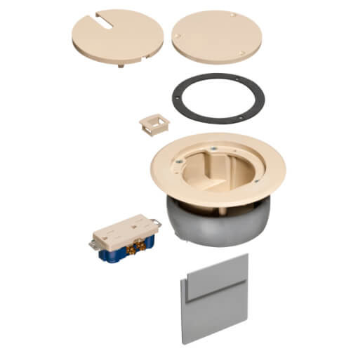 FLBC4560DLA Arlington FLBC4560DLA InBox NonMetallic Floor Box