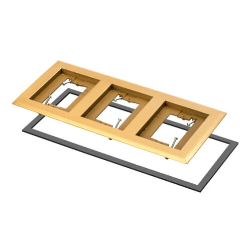 FLBC8530MB Arlington FLBC8530MB 3Gang NonMetallic Floor Box Cover