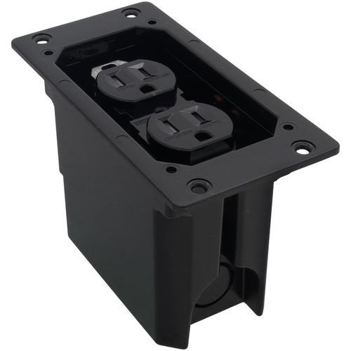 Main product image of Non-Metallic Floor Box for Installed Floors (Black)
