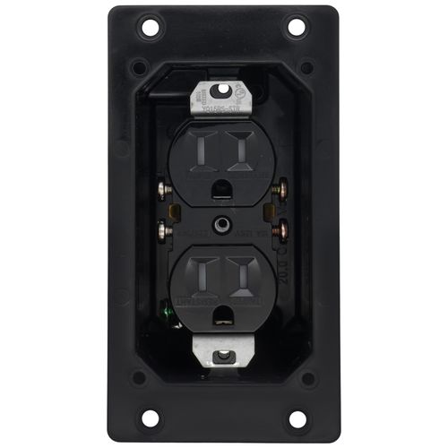 Main product image of Non-Metallic Floor Box for Installed Floors (Black)