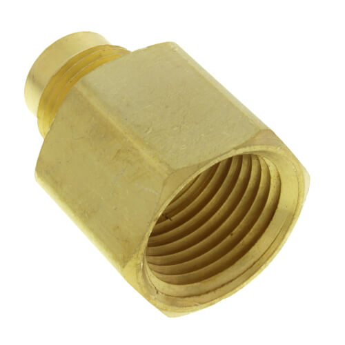 Main product image of 3/8" Flare x 1/2" FIP Brass Coupling Adapter