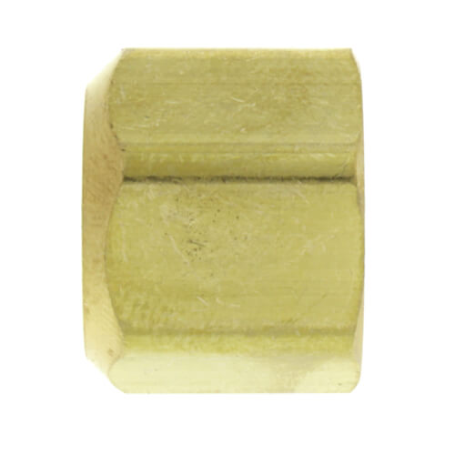 3/8" Brass Flare Cap