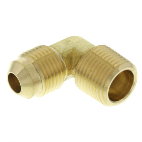 Main product image of 3/8" Flare x 3/8" MIP Brass Elbow
