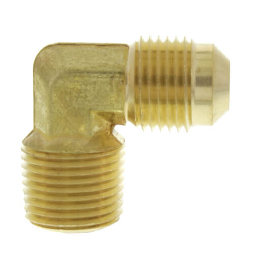 Main product image of 3/8" Flare x 3/8" MIP Brass Elbow