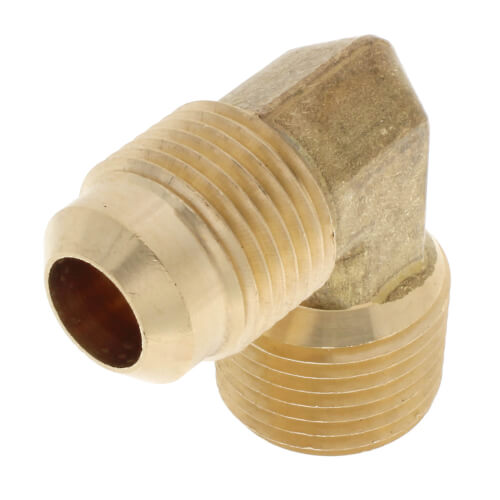 Main product image of 1/2" Flare x 1/2" MIP Brass Elbow