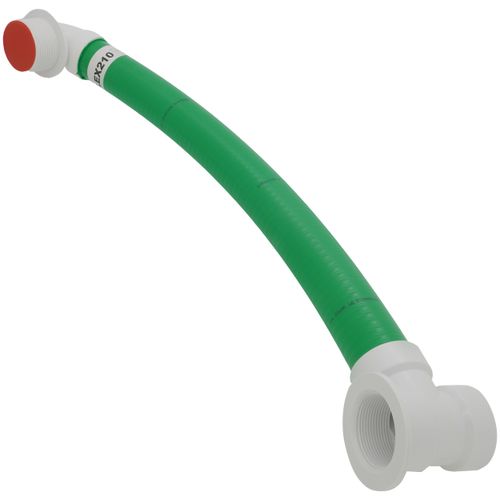 Main product image of WatcoFlex Push Pull, 21" Flexible Tubing, Sch 40 PVC (Chrome Plated)