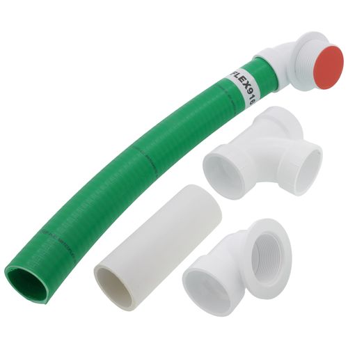 Main product image of Innovator Flex916 Flexible PVC Bath Waste with Lift and Turn Bathroom Stopper (Chrome Plated)