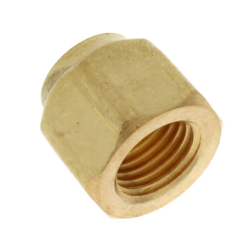 Main product image of 1/4" Brass Short Forged Flare Nut