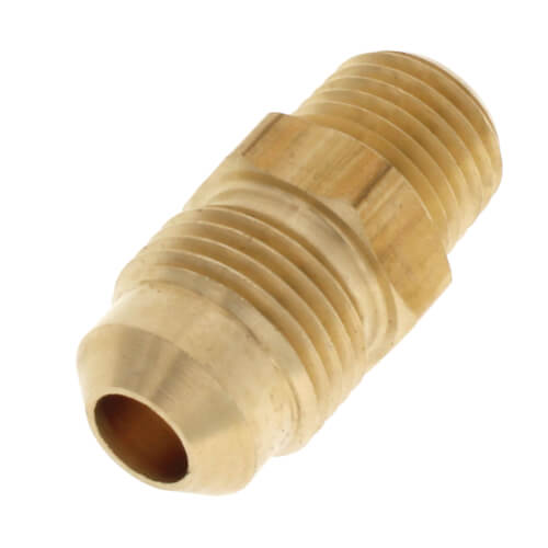 Main product image of 3/8" Flare x 1/4" MIP Brass Half Union