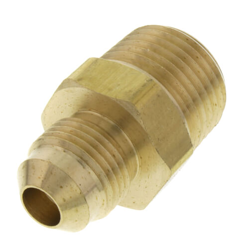 Main product image of 3/8" Flare x 1/2" MIP Brass Half Union